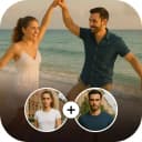 AI Couple Photo Editor app icon