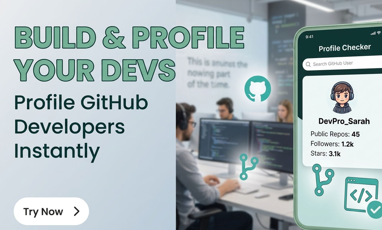 Git Profile Checker preview